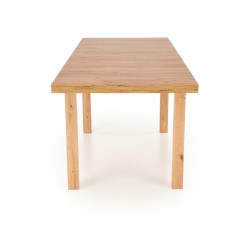 TIAGO 2 stół rozkładany 140-220/80 blat: dąb craft, nogi: dąb craft (3p 1szt)