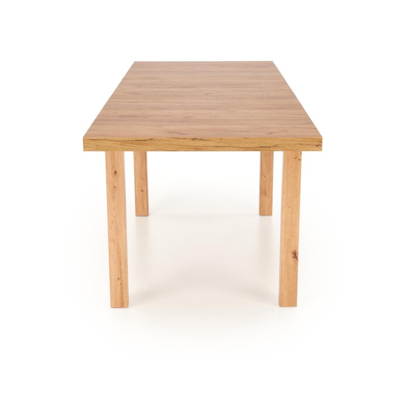 TIAGO 2 stół rozkładany 140-220/80 blat: dąb craft, nogi: dąb craft (3p 1szt)