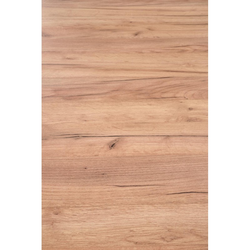 TIAGO 2 stół rozkładany 140-220/80 blat: dąb craft, nogi: dąb craft (3p 1szt)