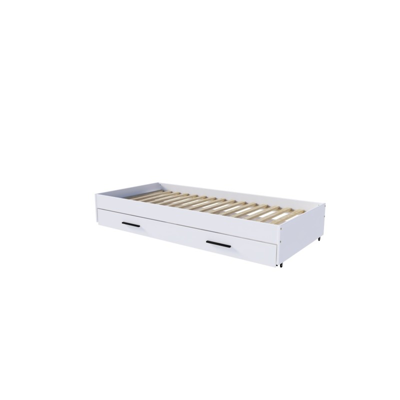 VERSO F/1S (moduł) - łóżko, biały