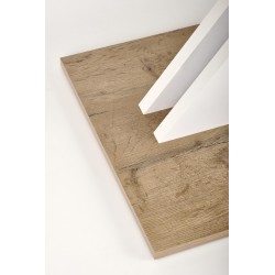 XARELTO stół rozkładany dąb lancelot - biały (2p 1szt)