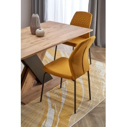 XARELTO stół rozkładany dąb wotan - czarny (2p 1szt)