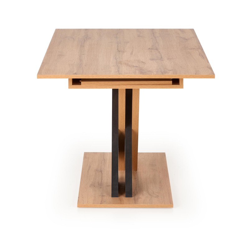 XARELTO stół rozkładany dąb wotan - czarny (2p 1szt)