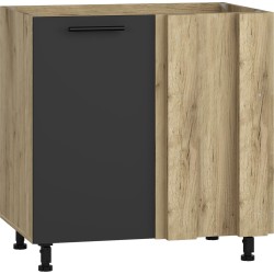 VENTO DKN-100/82 szafka zlewozmywakowa narożna front: antracyt (1p 1szt)