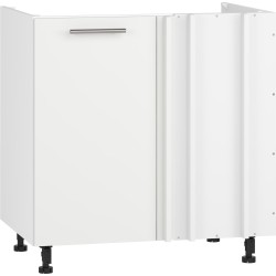 VENTO DKN-100/82 szafka zlewozmywakowa narożna front: biały mat (1p 1szt)