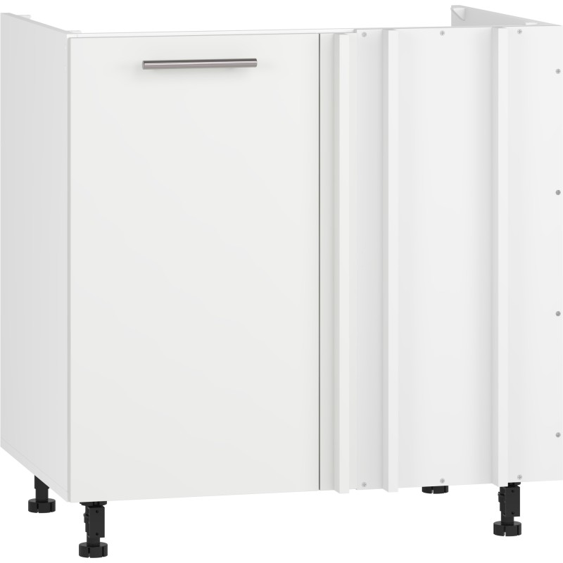 VENTO DKN-100/82 szafka zlewozmywakowa narożna front: biały mat (1p 1szt)