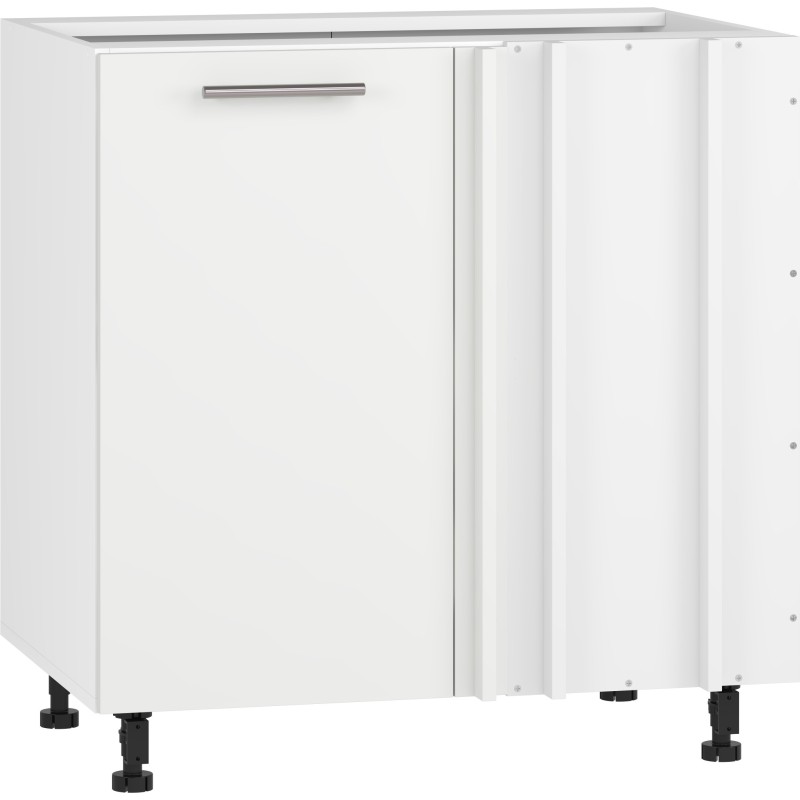 VENTO DN-100/82 szafka dolna narożna front: biały mat (1p 1szt)