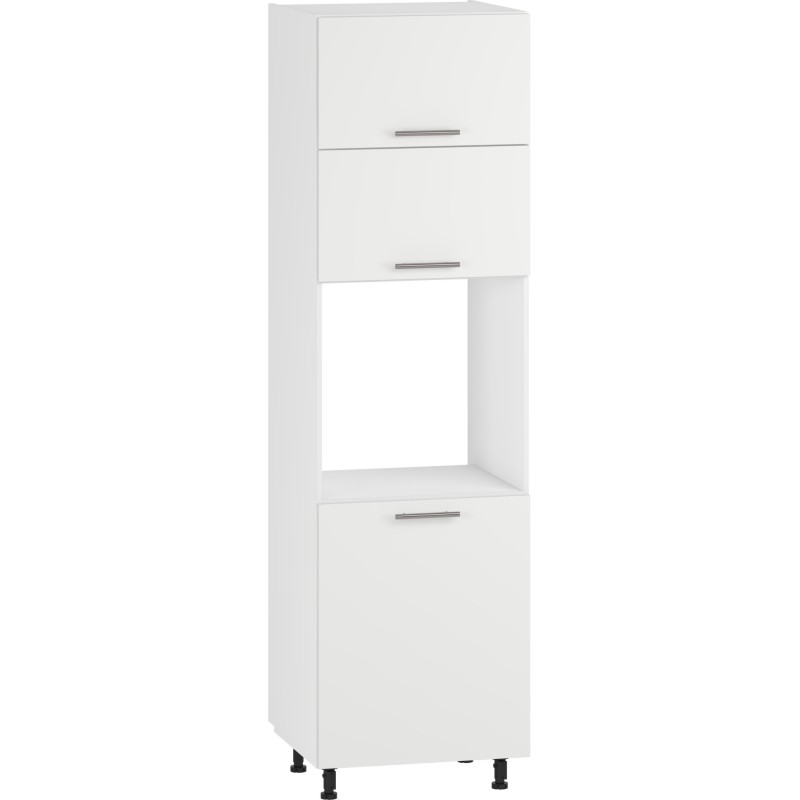 VENTO DP-60/214 szafka dolna wysoka front: biały mat (2p 1szt)