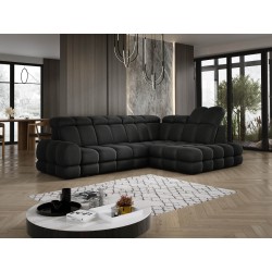 Poleca Filip Chajzer Narożnik TOLLO L Prawostronny Elektryczna regulacja Solar 99 kolor Antracytowy