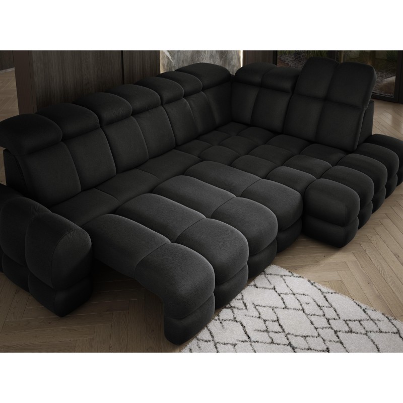 Poleca Filip Chajzer Narożnik TOLLO L Prawostronny Elektryczna regulacja Solar 99 kolor Antracytowy