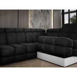 Poleca Filip Chajzer Narożnik TOLLO L Prawostronny Elektryczna regulacja Solar 99 kolor Antracytowy