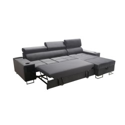 Orbix I Maxi corner sofa with a sleeping function, USB port, and bedding storage Orbix I Maxi corner sofa with a sleeping function, USB port, and bedding storage