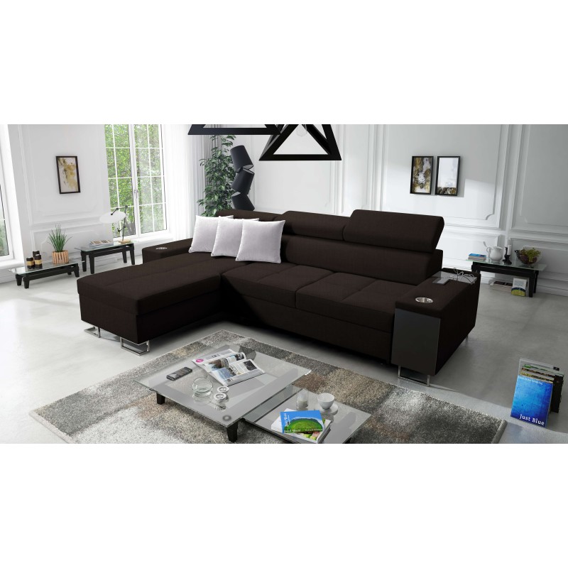 Orbix I Maxi corner sofa with a sleeping function, USB port, and bedding storage Orbix I Maxi corner sofa with a sleeping function, USB port, and bedding storage