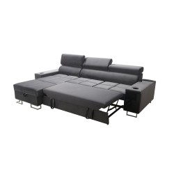 Orbix I Maxi corner sofa with a sleeping function, USB port, and bedding storage Orbix I Maxi corner sofa with a sleeping function, USB port, and bedding storage