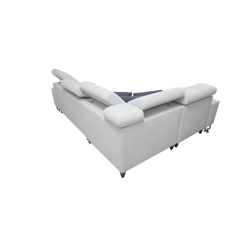 Orbix II corner sofa with sleeping function, adjustable headrests, and USB port - Weave, Sawana 61 Orbix II corner sofa with sleeping function, adjustable headrests, and USB port - Weave, Sawana 61