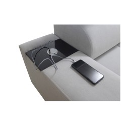 Narożnik Orbix II z funkcją spania, regulowane zagłówki,port usb oraz pojemnik na pościel tkanina Ultario Velvet 2960 Narożnik Orbix II z funkcją spania, regulowane zagłówki,port usb oraz pojemnik na pościel tkanina Ultario Velvet 2960