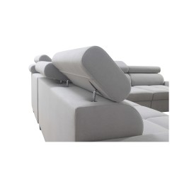 Orbix III corner sofa with sleeping function, adjustable headrests, and USB port - Spacious and comfortable Orbix III corner sofa with sleeping function, adjustable headrests, and USB port - Spacious and comfortable