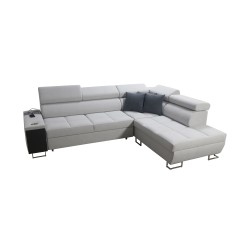 The Orbix VII corner sofa with a sleeping function in Velvet fabric, Ultario Velvet 2961 - elegance and functionality in one! The Orbix VII corner sofa with a sleeping function in Velvet fabric, Ultario Velvet 2961 - elegance and functionality in one!