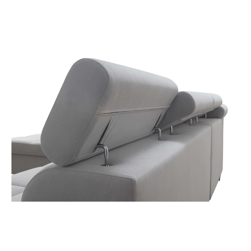 The Orbix VII corner sofa with a sleeping function in Velvet fabric, Ultario Velvet 2979 - elegance and functionality in one! The Orbix VII corner sofa with a sleeping function in Velvet fabric, Ultario Velvet 2979 - elegance and functionality in one!