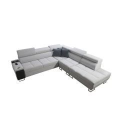 Narożnik Orbix IX z funkcją spania, regulowane zagłówki,port usb oraz pojemnik na pościel tkanina Ultario Velvet 2955 Narożnik Orbix IX z funkcją spania, regulowane zagłówki,port usb oraz pojemnik na pościel tkanina Ultario Velvet 2955