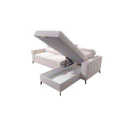 Arco I Maxi Corner Sofa with Velvet, Mono 231: style, functionality, and comfort in one Arco I Maxi Corner Sofa with Velvet, Mono 231: style, functionality, and comfort in one
