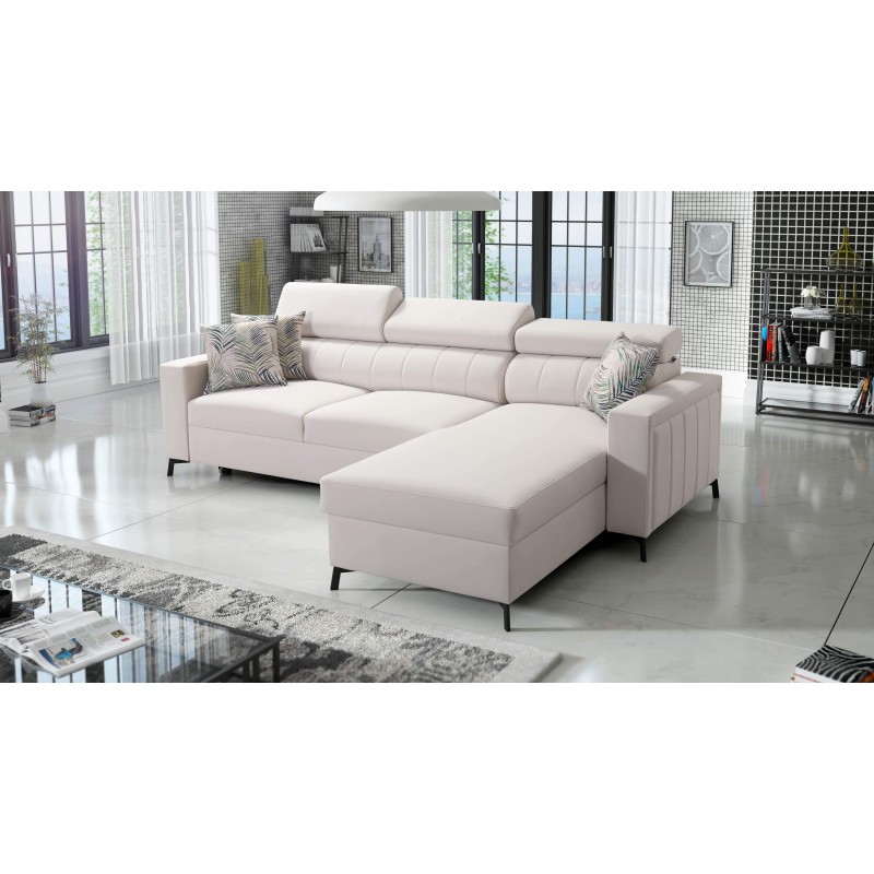 Arco I Maxi Corner Sofa with Velvet, Mono 231: style, functionality, and comfort in one Arco I Maxi Corner Sofa with Velvet, Mono 231: style, functionality, and comfort in one