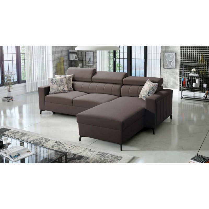 Arco I Maxi corner sofa with Velvet, Mono 234: style, functionality, and comfort in one Arco I Maxi corner sofa with Velvet, Mono 234: style, functionality, and comfort in one