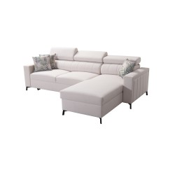 Arco I Maxi Corner Sofa with Velvet, Mono 238: style, functionality, and comfort in one Arco I Maxi Corner Sofa with Velvet, Mono 238: style, functionality, and comfort in one