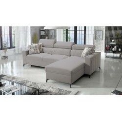 Arco I Maxi corner sofa with Velvet, Mono 244: style, functionality, and comfort in one
