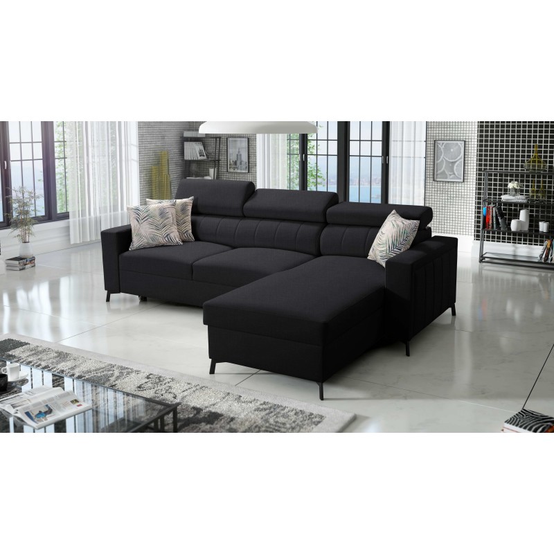 Arco I Maxi Corner Sofa with Plecionka, Sawana 14: style, functionality, and comfort in one Arco I Maxi Corner Sofa with Plecionka, Sawana 14: style, functionality, and comfort in one