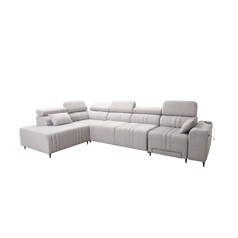 Verona XI Mix corner sofa with sleeping function in Velvet, Vena 3 - Comfort and Elegance Verona XI Mix corner sofa with sleeping function in Velvet, Vena 3 - Comfort and Elegance