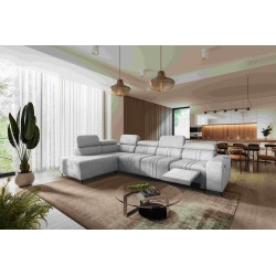 Narożnik Verona XI Mix z funkcją spania oraz funkcją relax manualna tkanina Vena 3 Narożnik Verona XI Mix z funkcją spania oraz funkcją relax manualna tkanina Vena 3