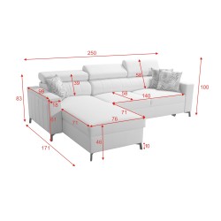 Esquinero Arco I mini con función de dormir: comodidad y funcionalidad en uno Esquinero Arco I mini con función de dormir: comodidad y funcionalidad en uno