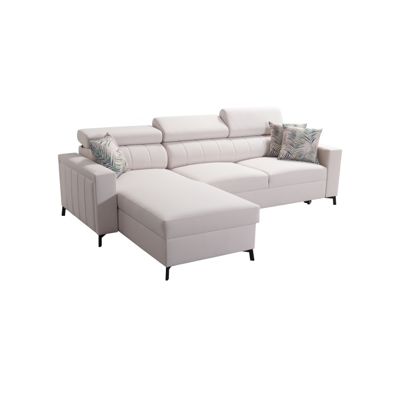Arco I Maxi Corner Sofa with Velvet, Mono 231: style, functionality, and comfort in one Arco I Maxi Corner Sofa with Velvet, Mono 231: style, functionality, and comfort in one