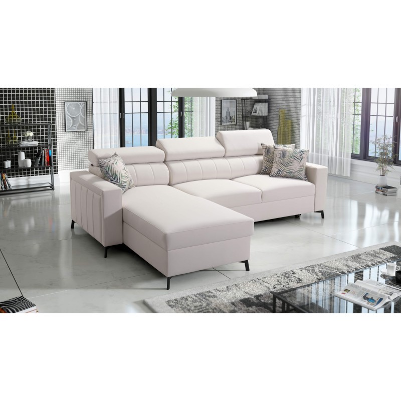 Arco I Maxi Corner Sofa with Velvet, Mono 231: style, functionality, and comfort in one Arco I Maxi Corner Sofa with Velvet, Mono 231: style, functionality, and comfort in one