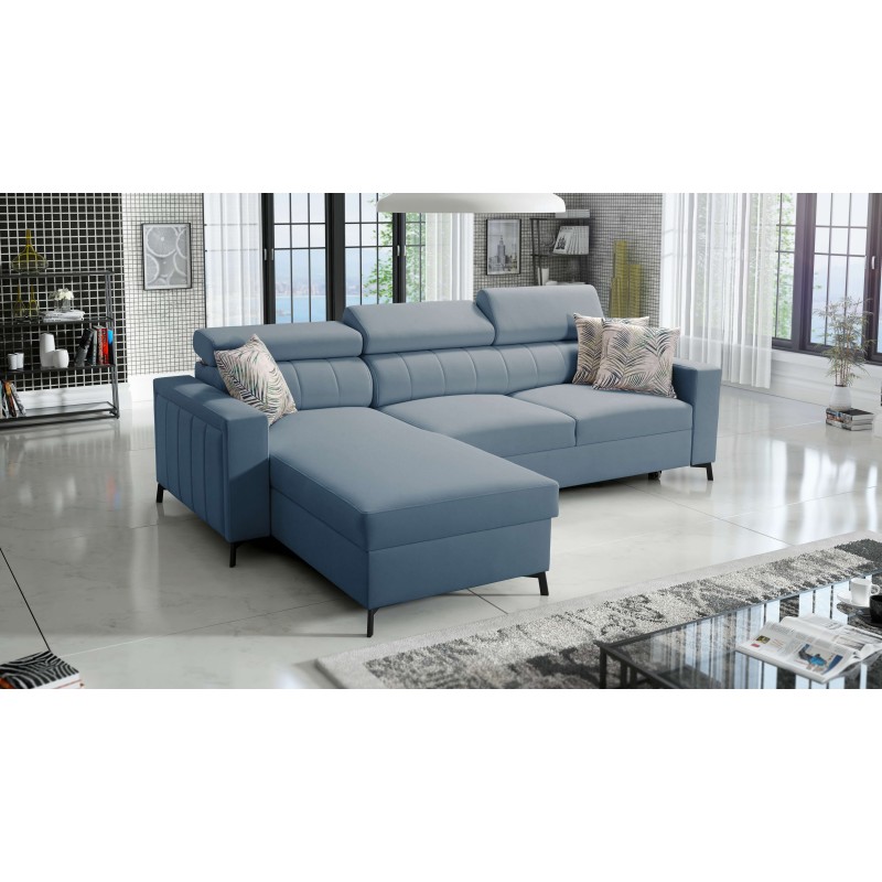 Arco I Maxi Corner Sofa with Velvet, Mono 239: style, functionality, and comfort in one Arco I Maxi Corner Sofa with Velvet, Mono 239: style, functionality, and comfort in one