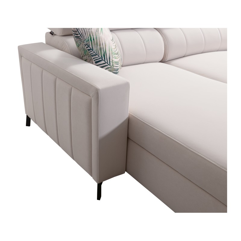 Arco I Maxi corner sofa with Velvet, Mono 244: style, functionality, and comfort in one Arco I Maxi corner sofa with Velvet, Mono 244: style, functionality, and comfort in one
