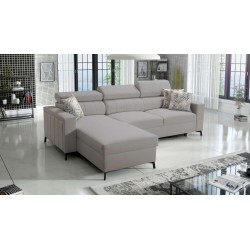 Arco I Maxi corner sofa with Velvet, Mono 244: style, functionality, and comfort in one