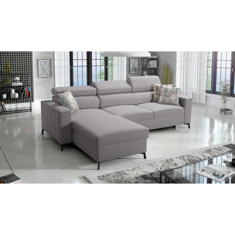 Arco I Maxi Corner Sofa with Plecionka, Sawana 11: style, functionality, and comfort in one Arco I Maxi Corner Sofa with Plecionka, Sawana 11: style, functionality, and comfort in one