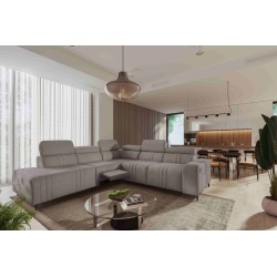 Narożnik Verona IX Mix z funkcją spania i relax | Meble Welur, Vena 8