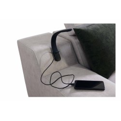 Narożnik Avanti I mini z funkcją spania oraz lampką z portem usb tkanina Sawana 14 Narożnik Avanti I mini z funkcją spania oraz lampką z portem usb tkanina Sawana 14