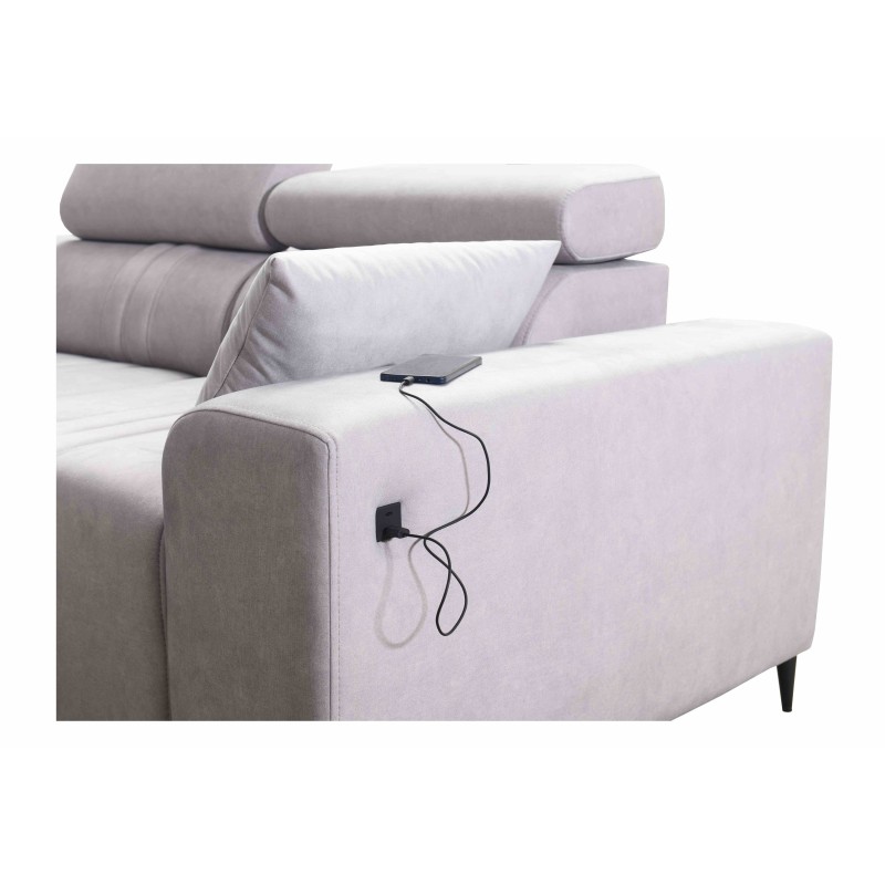 Narożnik Verona IX Mix z funkcją spania oraz funkcją relax manualna tkanina Vena 3 Narożnik Verona IX Mix z funkcją spania oraz funkcją relax manualna tkanina Vena 3