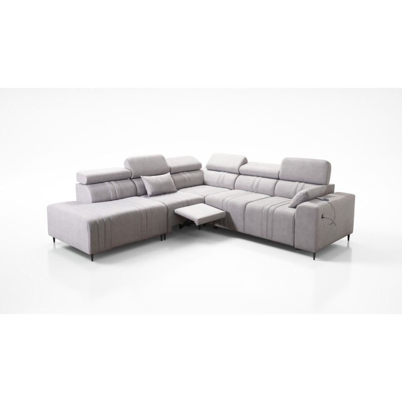Narożnik Verona IX Mix z funkcją spania oraz funkcją relax manualna tkanina Vena 3 Narożnik Verona IX Mix z funkcją spania oraz funkcją relax manualna tkanina Vena 3