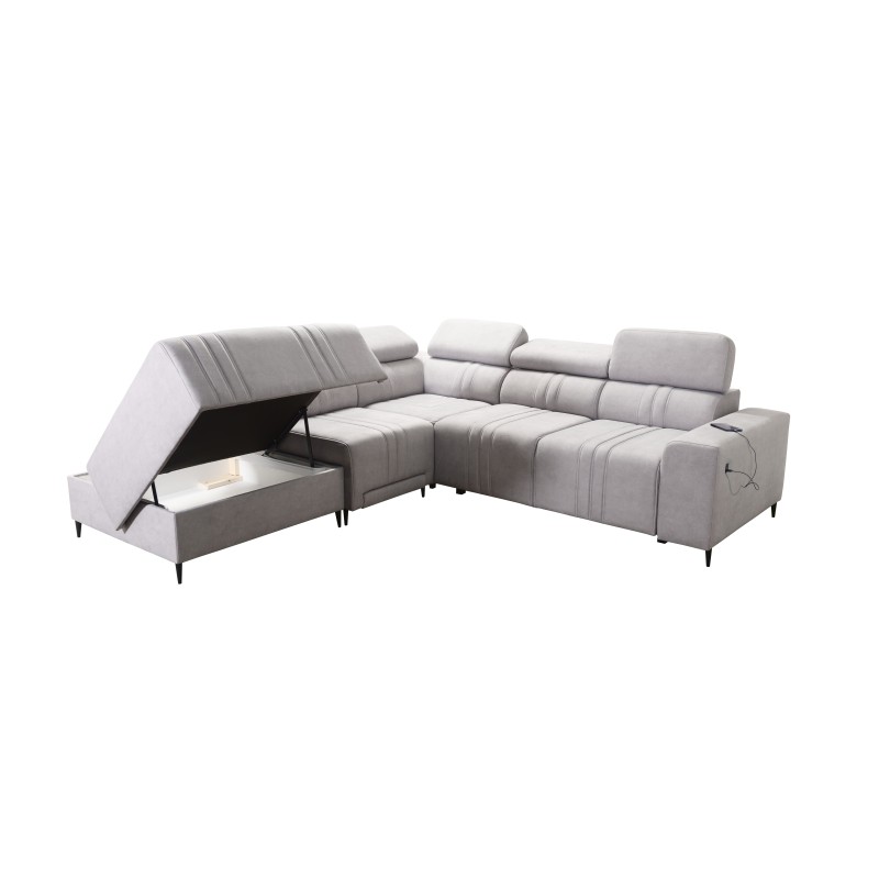 Narożnik Verona IX Mix z funkcją spania oraz funkcją relax manualna tkanina Vena 3 Narożnik Verona IX Mix z funkcją spania oraz funkcją relax manualna tkanina Vena 3