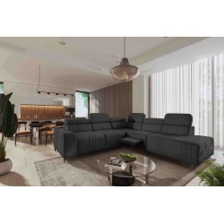 Verona IX Mix Corner Sofa with Sleeping and Relax Function | Velvet Furniture, Vena 20