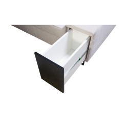 Avanti I mini corner sofa with a sleeping function and a lamp with a USB port fabric Whisper 9 Avanti I mini corner sofa with a sleeping function and a lamp with a USB port fabric Whisper 9