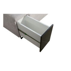 Narożnik Avanti II z funkcją spania oraz lampką z portem usb tkanina Whisper 3 + Ecoskóra Narożnik Avanti II z funkcją spania oraz lampką z portem usb tkanina Whisper 3 + Ecoskóra