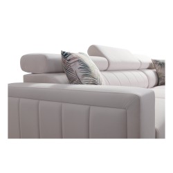 Кутовий диван Arco II з функцією сну - Velvet, Mono 238 + Екошкіра - Відмінне поєднання стилю та комфорту Кутовий диван Arco II з функцією сну - Velvet, Mono 238 + Екошкіра - Відмінне поєднання стилю та комфорту