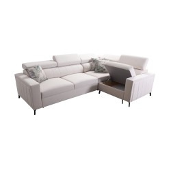 Esquina Arco II con función de cama - Velvet, Mono 241 + Ecoskóra - Una combinación perfecta de estilo y confort Esquina Arco II con función de cama - Velvet, Mono 241 + Ecoskóra - Una combinación perfecta de estilo y confort
