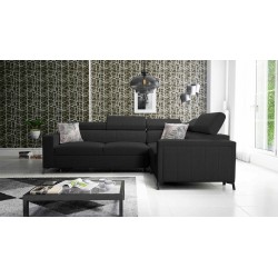 Arco II Corner Sofa with Sleeping Function - Plecionka, Sawana 14 - A Perfect Combination of Style and Comfort